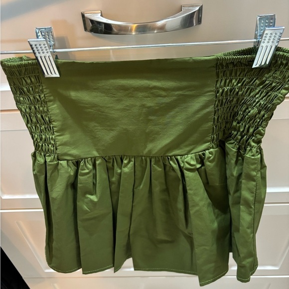 Dixie DX Collection Women’s High Waist Stretch Green Shorts Size S NWT Italy - Picture 5 of 7